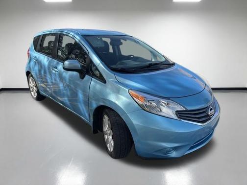 Morningsky Blue Metallic 2014 Nissan Versa Note S Plus