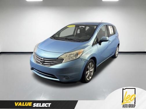 Morningsky Blue Metallic 2014 Nissan Versa Note S Plus