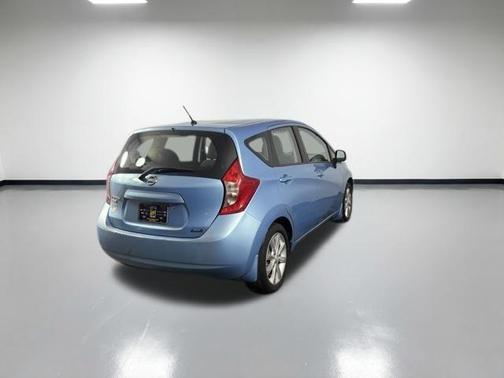Morningsky Blue Metallic 2014 Nissan Versa Note S Plus