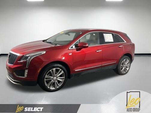 Radiant Red 2023 Cadillac XT5 Premium Luxury