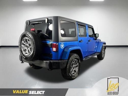 Hydro Blue Pearl 2014 Jeep Wrangler Unlimited Sport