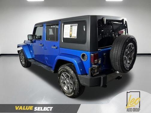 Hydro Blue Pearl 2014 Jeep Wrangler Unlimited Sport
