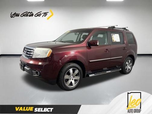 Burgundy 2015 Honda Pilot Touring