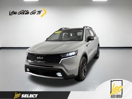 Wolf Gray 2022 Kia Sorento X-Line EX