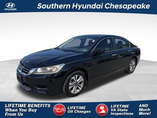 Crystal Black Pearl 2014 Honda Accord LX
