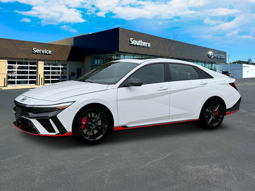 Atlas White 2026 Hyundai ELANTRA N Base