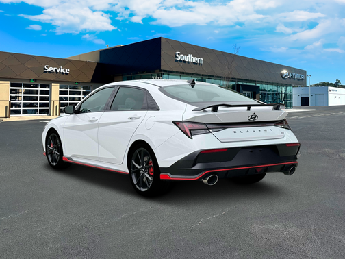 Atlas White 2026 Hyundai ELANTRA N Base