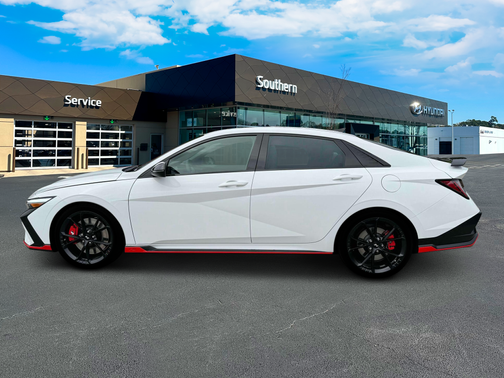 Atlas White 2026 Hyundai ELANTRA N Base