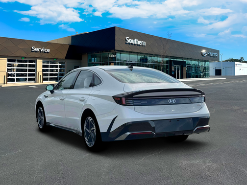 Serenity White 2026 Hyundai SONATA SEL