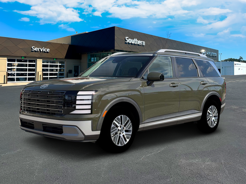 Titan Green 2026 Hyundai Palisade Hybrid Blue SEL 7P