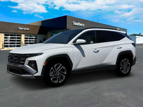 Serenity White Pearl 2026 Hyundai TUCSON Limited