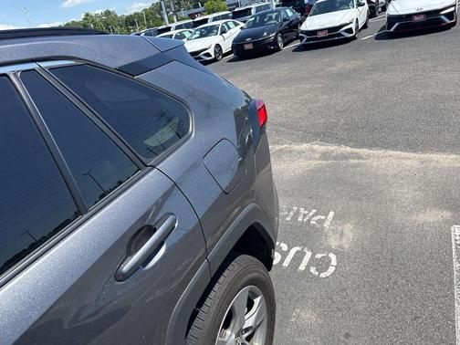 Magnetic Gray Metallic 2025 Toyota RAV4 Hybrid XLE