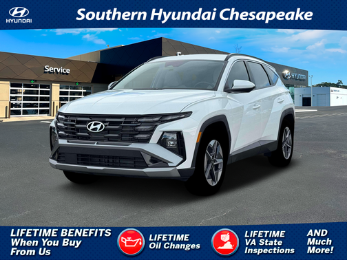 Serenity White Pearl 2026 Hyundai TUCSON SEL