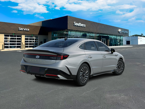 Aero Silver 2026 Hyundai SONATA Hybrid Limited