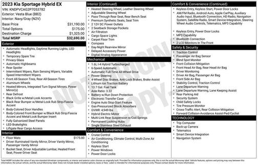 2023 Kia Sportage Hybrid EX