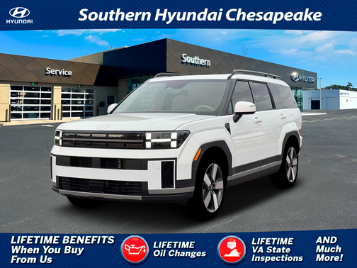 Serenity White 2026 Hyundai SANTA FE Limited