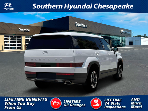 Serenity White 2026 Hyundai SANTA FE SE