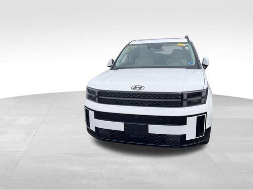 Serenity White 2025 Hyundai SANTA FE Calligraphy