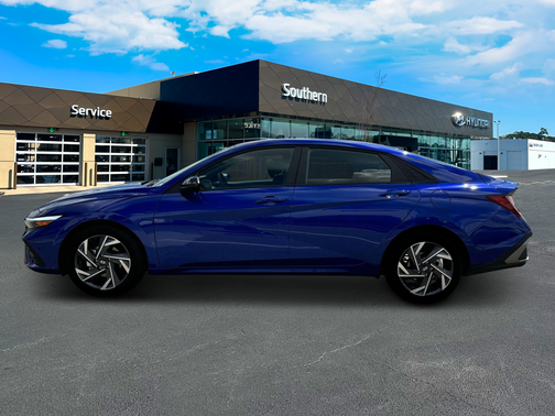 Intense Blue 2025 Hyundai ELANTRA Sport
