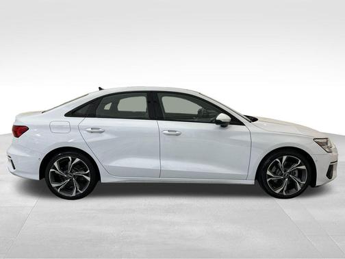 Glacier White Metallic 2023 Audi A3 Premium