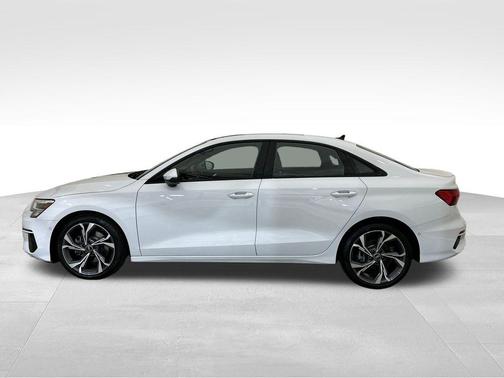 Glacier White Metallic 2023 Audi A3 Premium