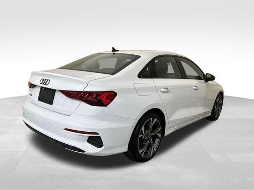 Glacier White Metallic 2023 Audi A3 Premium