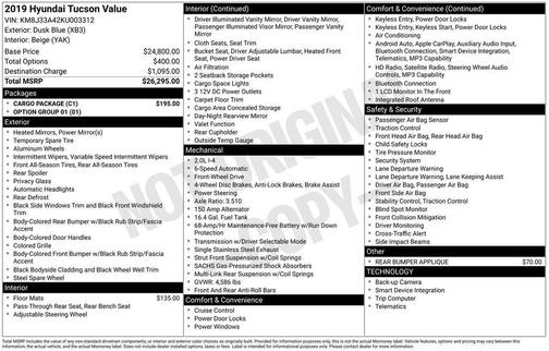 2019 Hyundai TUCSON Value