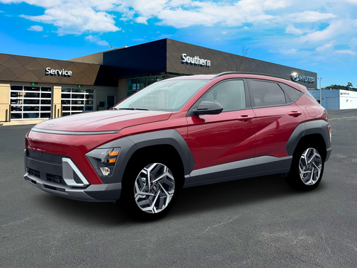 Ultimate Red Metallic 2026 Hyundai KONA SEL Premium