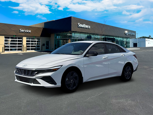 Serenity White 2026 Hyundai ELANTRA Sport