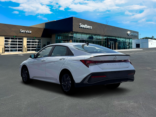 Serenity White 2026 Hyundai ELANTRA Sport