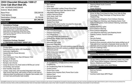 2022 Chevrolet Silverado 1500 LT