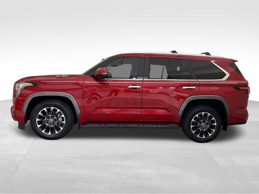 Supersonic Red 2024 Toyota Sequoia Limited