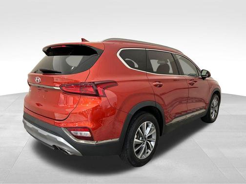Lava Orange 2019 Hyundai SANTA FE SEL Plus 2.4