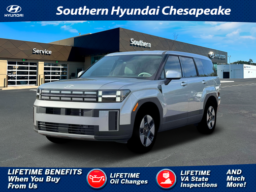 Shimmering Silver 2026 Hyundai SANTA FE SE