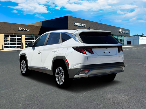 Creamy White Pearl 2026 Hyundai TUCSON Hybrid SEL