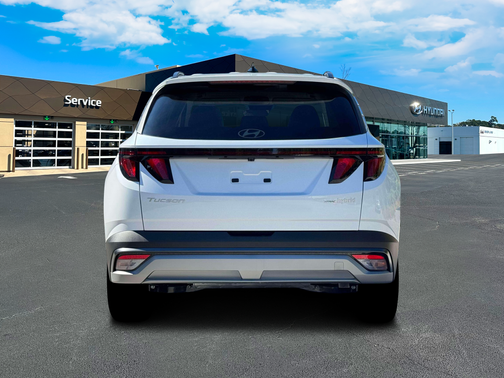 Creamy White Pearl 2026 Hyundai TUCSON Hybrid SEL