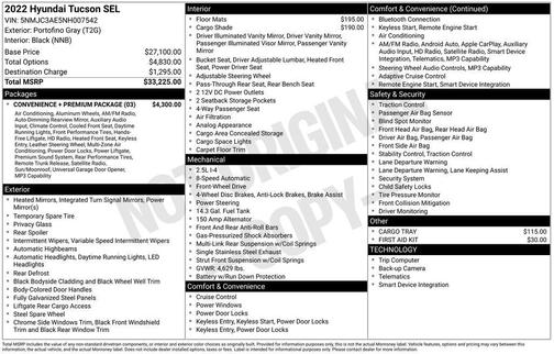 2022 Hyundai TUCSON SEL