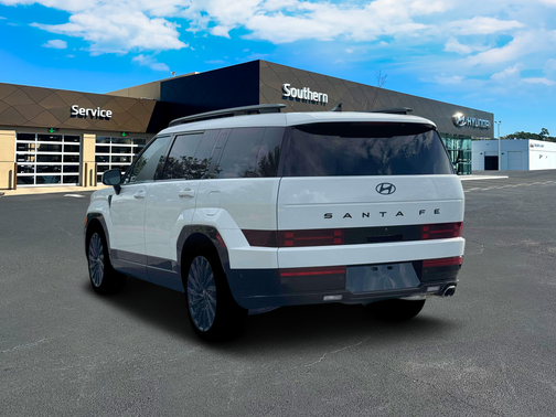 Serenity White 2026 Hyundai SANTA FE Calligraphy