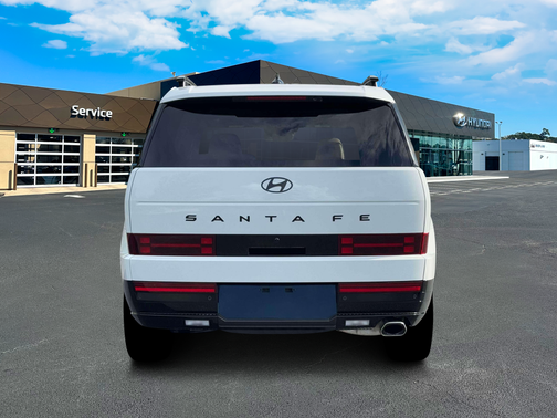 Serenity White 2026 Hyundai SANTA FE Calligraphy