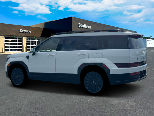 Serenity White 2026 Hyundai SANTA FE Calligraphy
