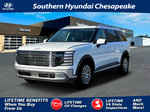 Creamy White Pearl 2026 Hyundai PALISADE SEL Premium 8P