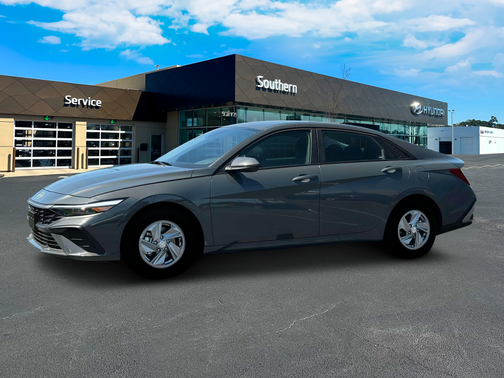 Ecotronic Gray 2025 Hyundai ELANTRA SE