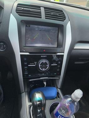 White Platinum Metallic Tri-Coat 2015 Ford Explorer Sport