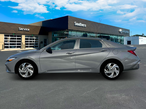Ecotronic Gray 2025 Hyundai ELANTRA Sport