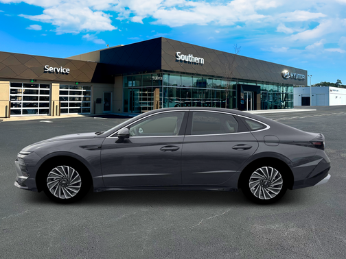Portofino Gray 2026 Hyundai SONATA Hybrid Limited