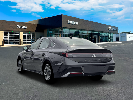 Portofino Gray 2026 Hyundai SONATA Hybrid Limited