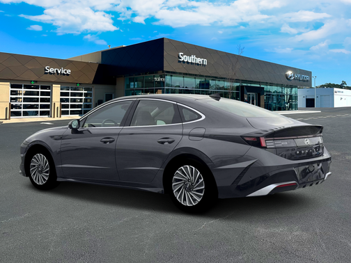 Portofino Gray 2026 Hyundai SONATA Hybrid Limited