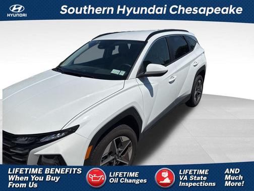 Serenity White Pearl 2025 Hyundai TUCSON SEL