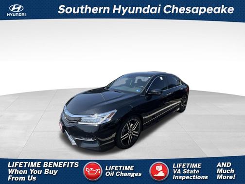Crystal Black Pearl 2016 Honda Accord Touring