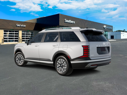 Creamy White Pearl 2026 Hyundai Palisade Hybrid SEL 7P